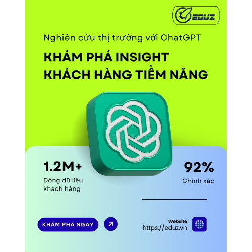 Nghiên Cứu Thị Trường Với ChatGPT: Khai Phá Insight Insight Khách Hàng Tiềm Năng