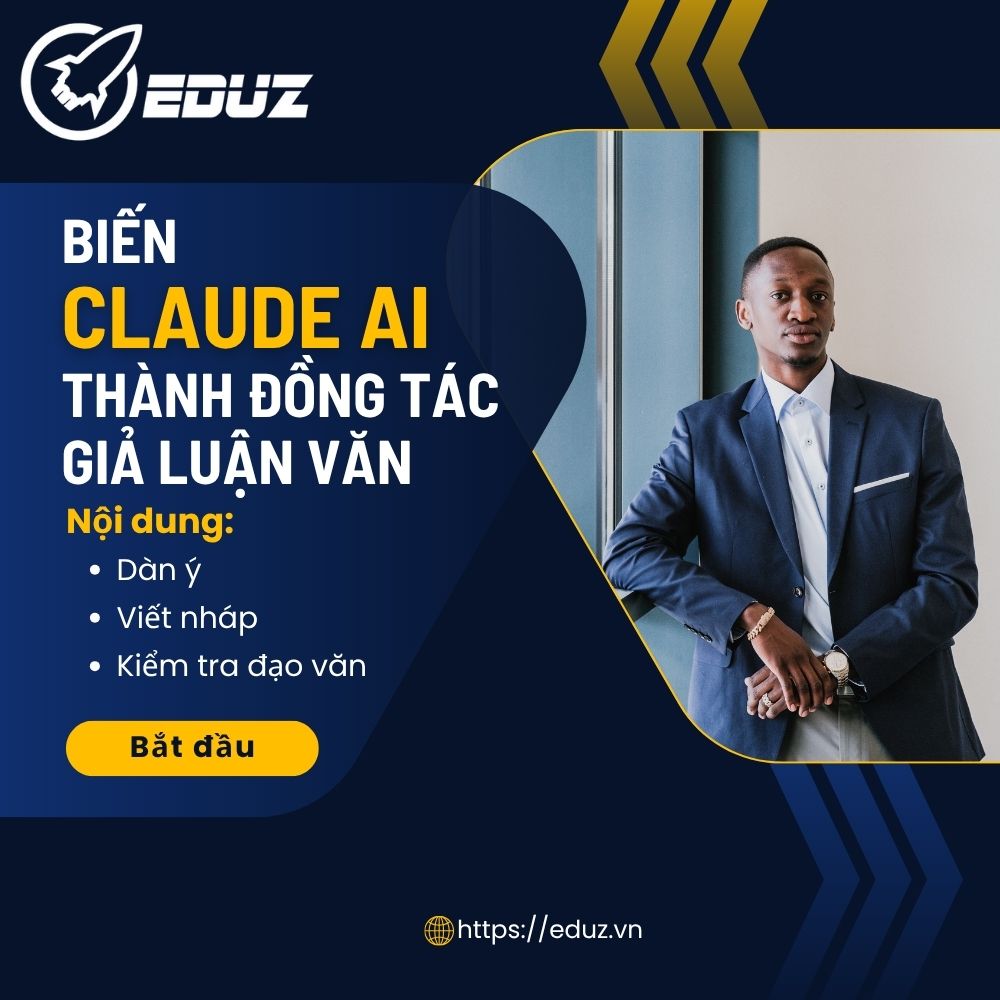 Biến Claude Thành Đồng Tác Giả Luận Văn: Dàn ý, Viết Nháp, Kiểm Tra Đạo Văn