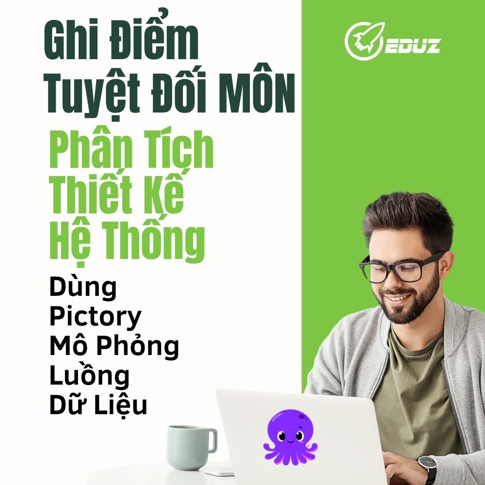 Ghi Điểm Tuyệt Đối Môn "Phân Tích Thiết Kế Hệ Thống": Dùng Pictory Mô Phỏng Luồng Dữ Liệu