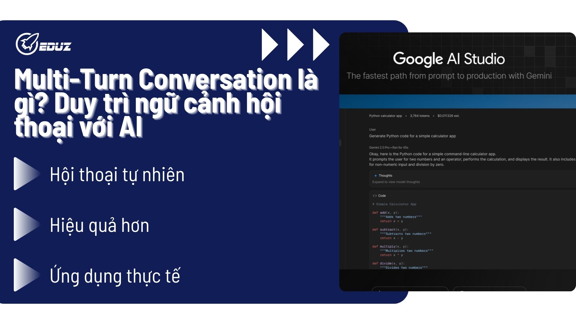 Multi-Turn Conversation là gì? Duy trì ngữ cảnh hội thoại với AI