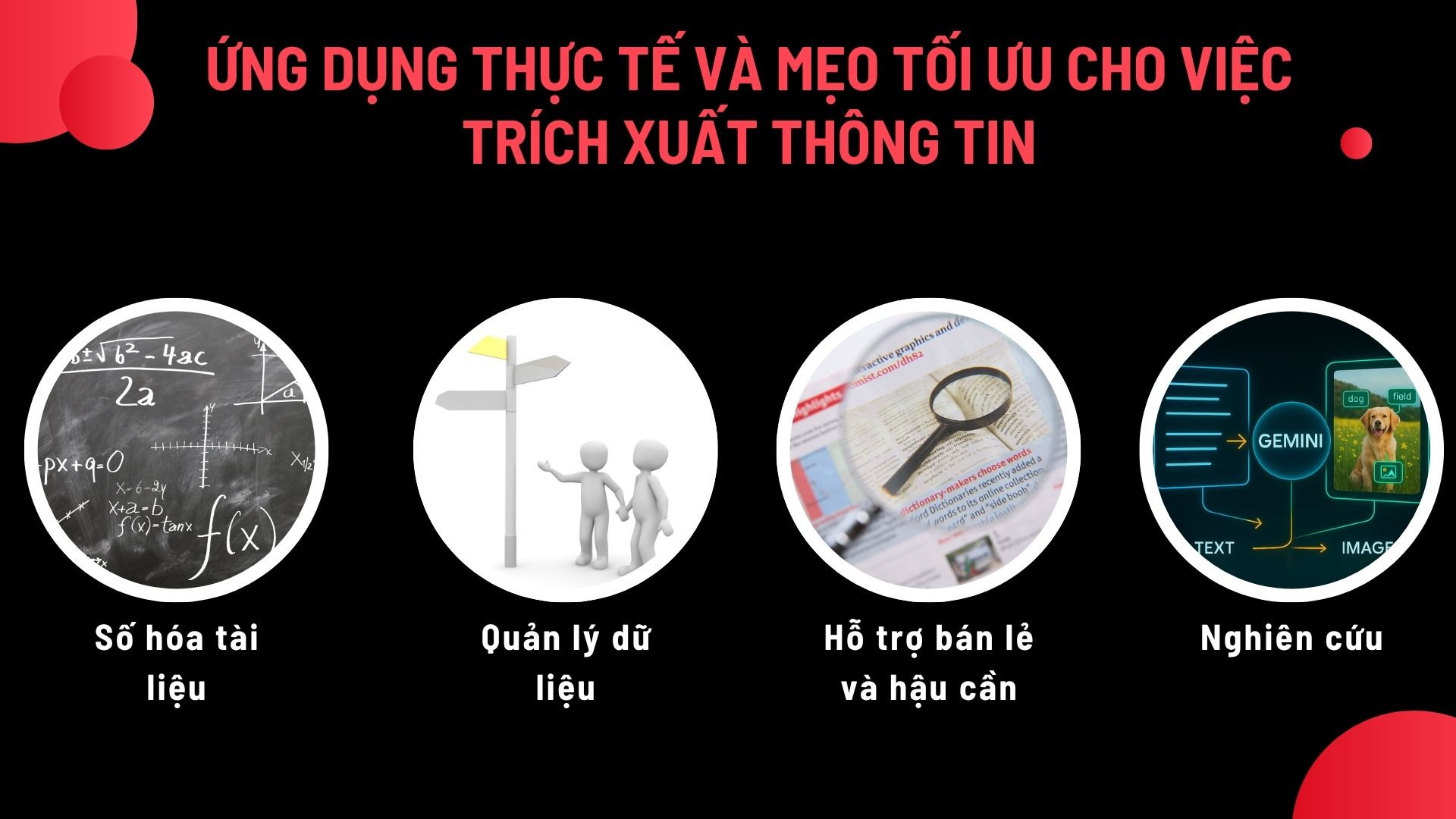 Ứng dụng thực tế và mẹo tối ưu cho việc trích xuất thông tin