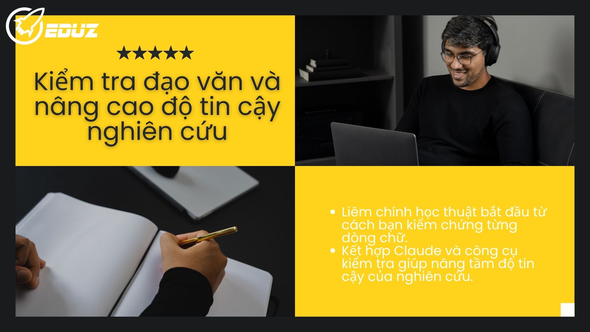 4. Kiểm tra đạo văn và nâng cao độ tin cậy nghiên cứu