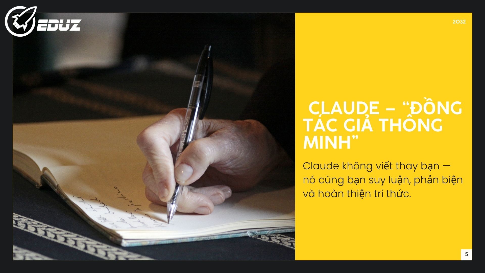1. Claude – “Đồng tác giả thông minh”