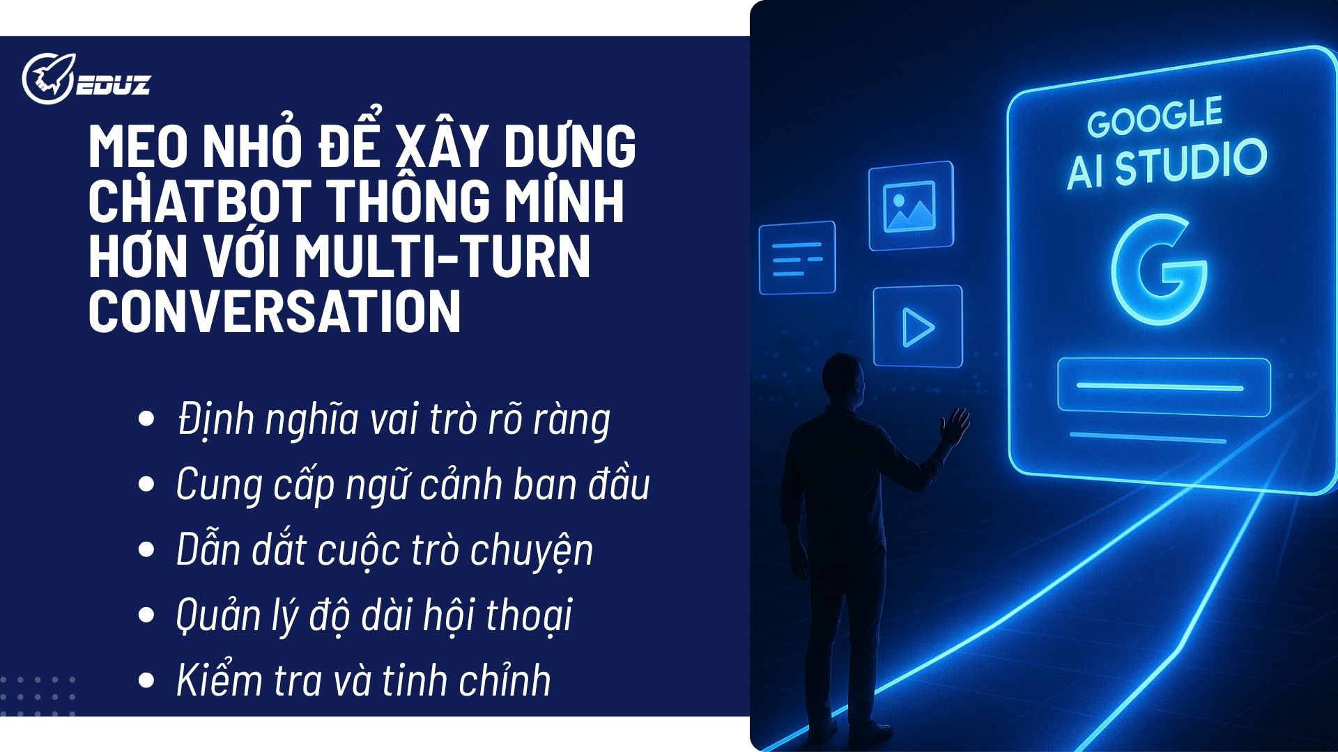 Mẹo nhỏ để xây dựng chatbot thông minh hơn với Multi-Turn Conversation