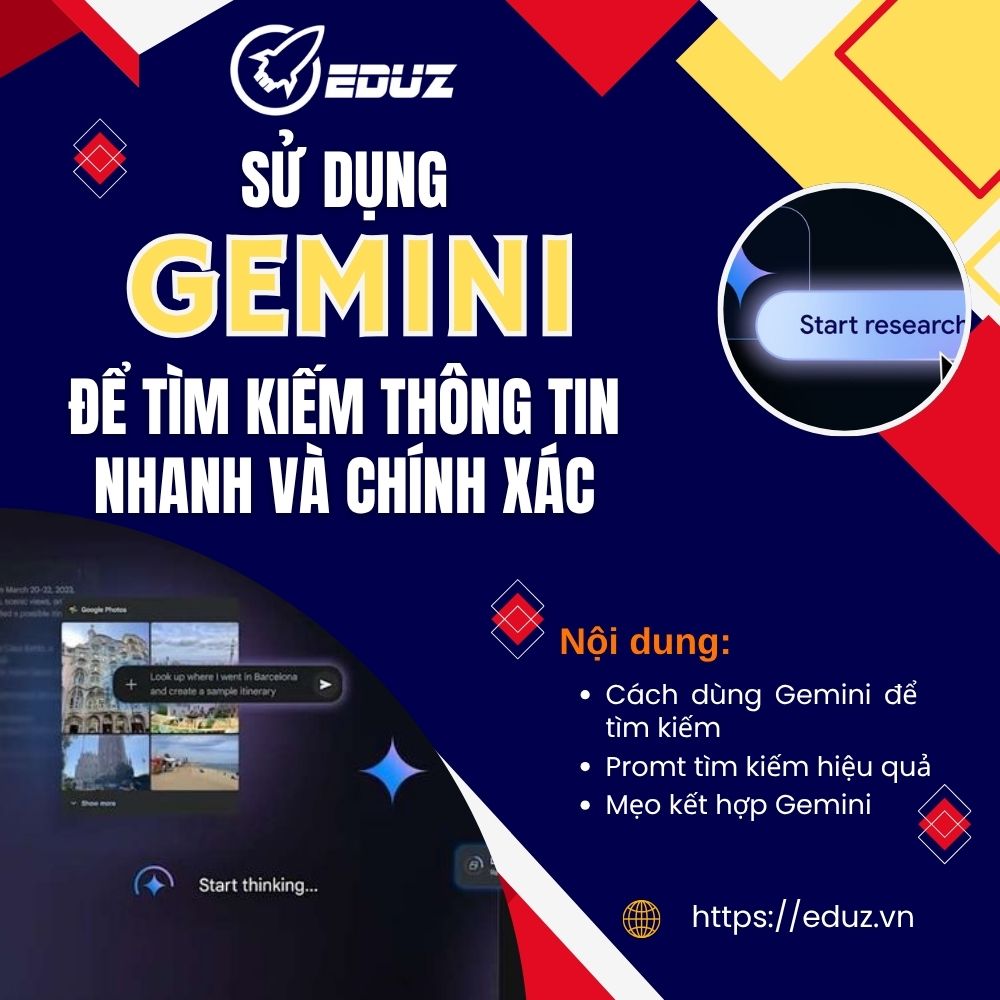 Sử Dụng Gemini Để Tìm Kiếm Thông Tin Nhanh Và Chính Xác