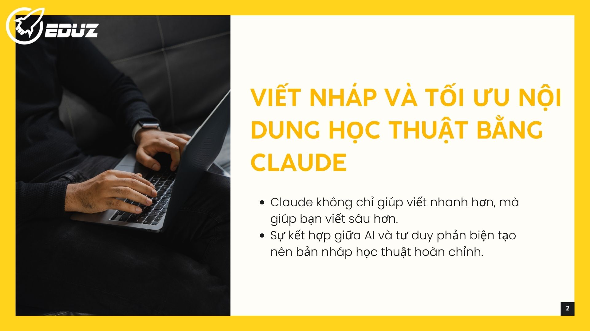 3. Viết nháp và tối ưu nội dung học thuật bằng Claude