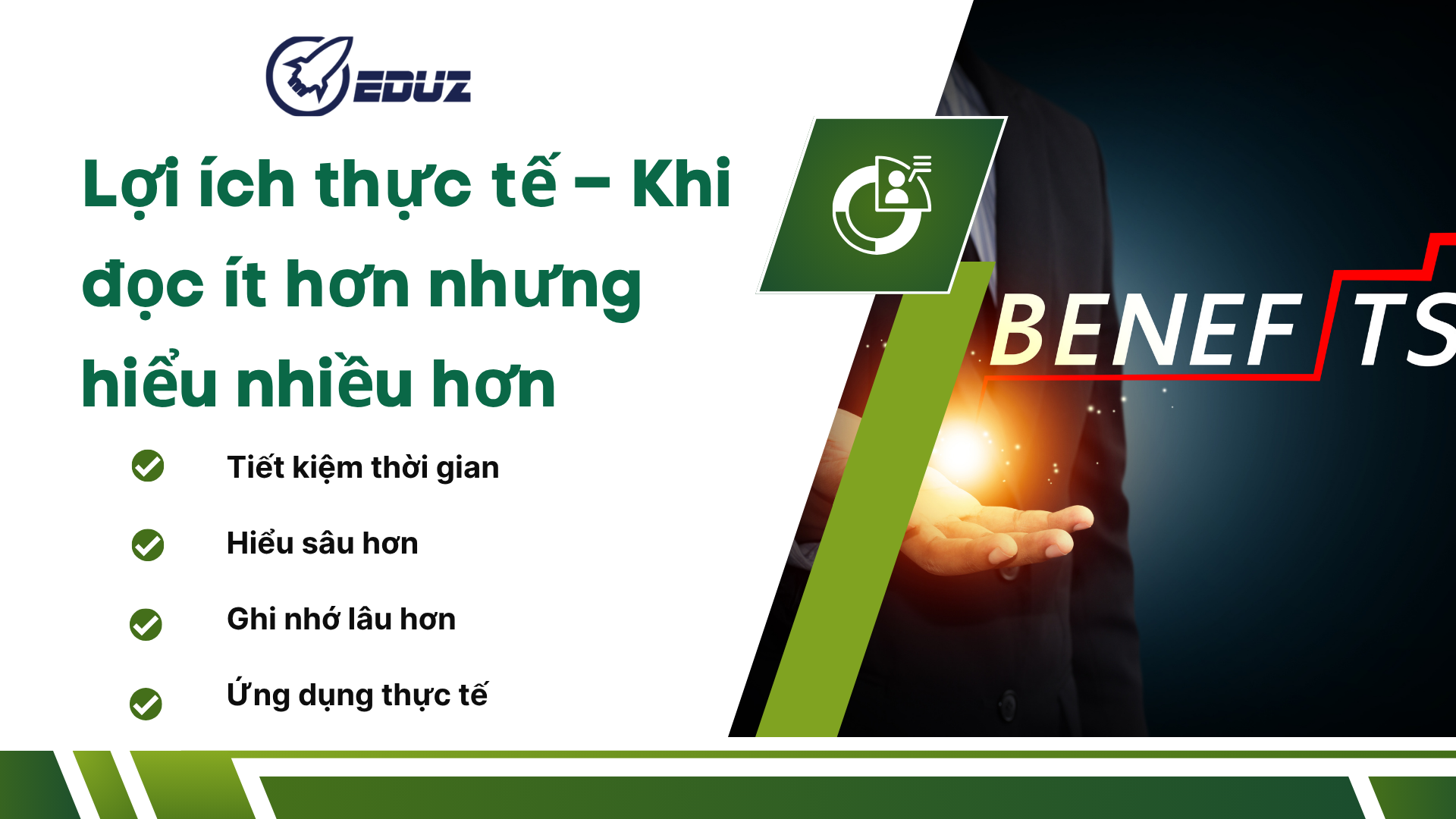 5. Lợi ích thực tế – Khi đọc ít hơn nhưng hiểu nhiều hơn