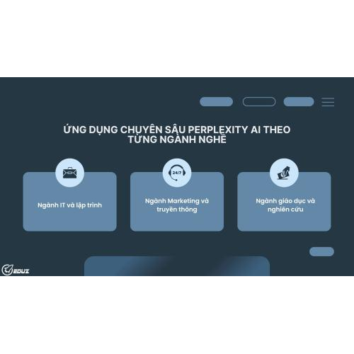 Ứng dụng chuyên sâu perplexity AI theo từng ngành nghề