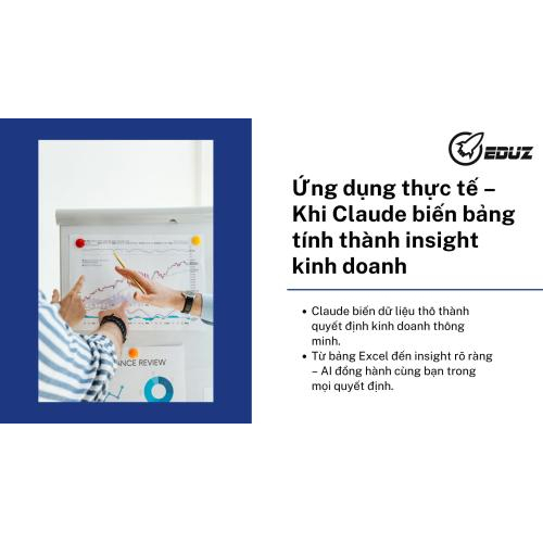 3. Ứng dụng thực tế – Khi Claude biến bảng tính thành insight kinh doanh