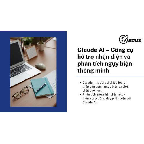 2.Claude AI – Công cụ hỗ trợ nhận diện và phân tích ngụy biện thông minh