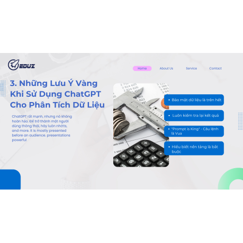 3. Những Lưu Ý Vàng Khi Sử Dụng ChatGPT Cho Phân Tích Dữ Liệu