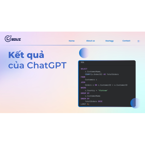 Kết quả (Code ChatGPT tạo ra):