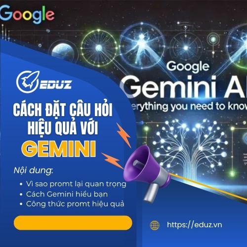 Cách đặt câu hỏi hiệu quả với Gemini – Viết prompt chuẩn cho người mới