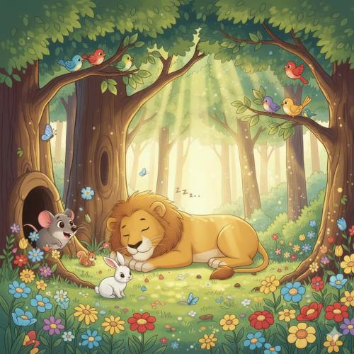 CÂU CHUYỆN SƯ TỬ VÀ CHUỘT NHẮC