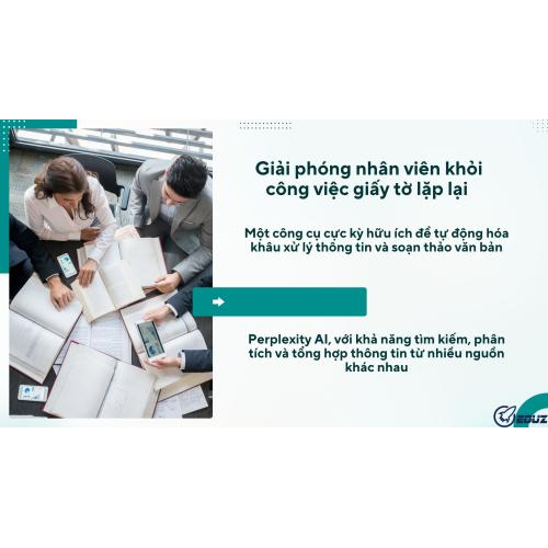 Giải phóng nhân viên khỏi công việc giấy tờ lặp lại