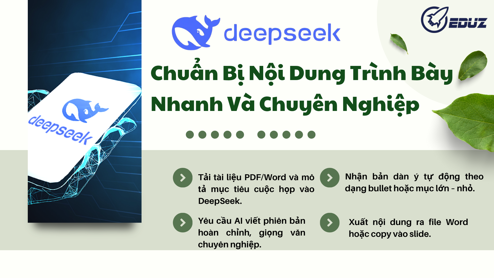 2. Chuẩn Bị Nội Dung Trình Bày Nhanh Và Chuyên Nghiệp