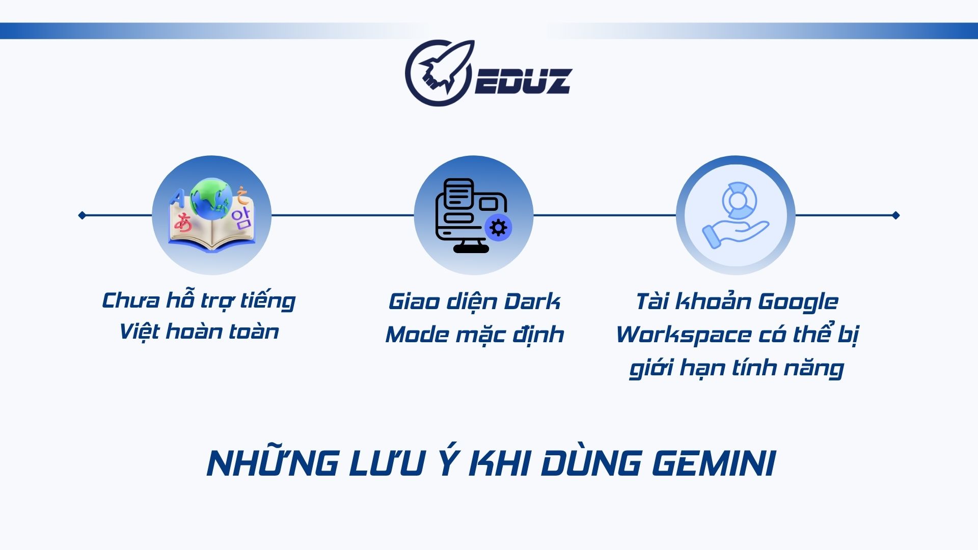 4. Những lưu ý khi lần đầu sử dụng Gemini