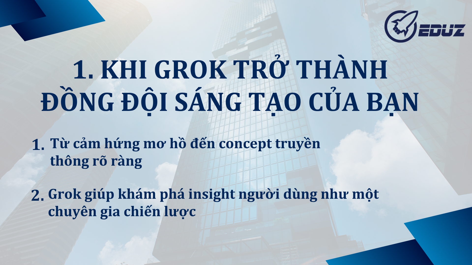 1. Khi Grok trở thành đồng đội sáng tạo của bạn