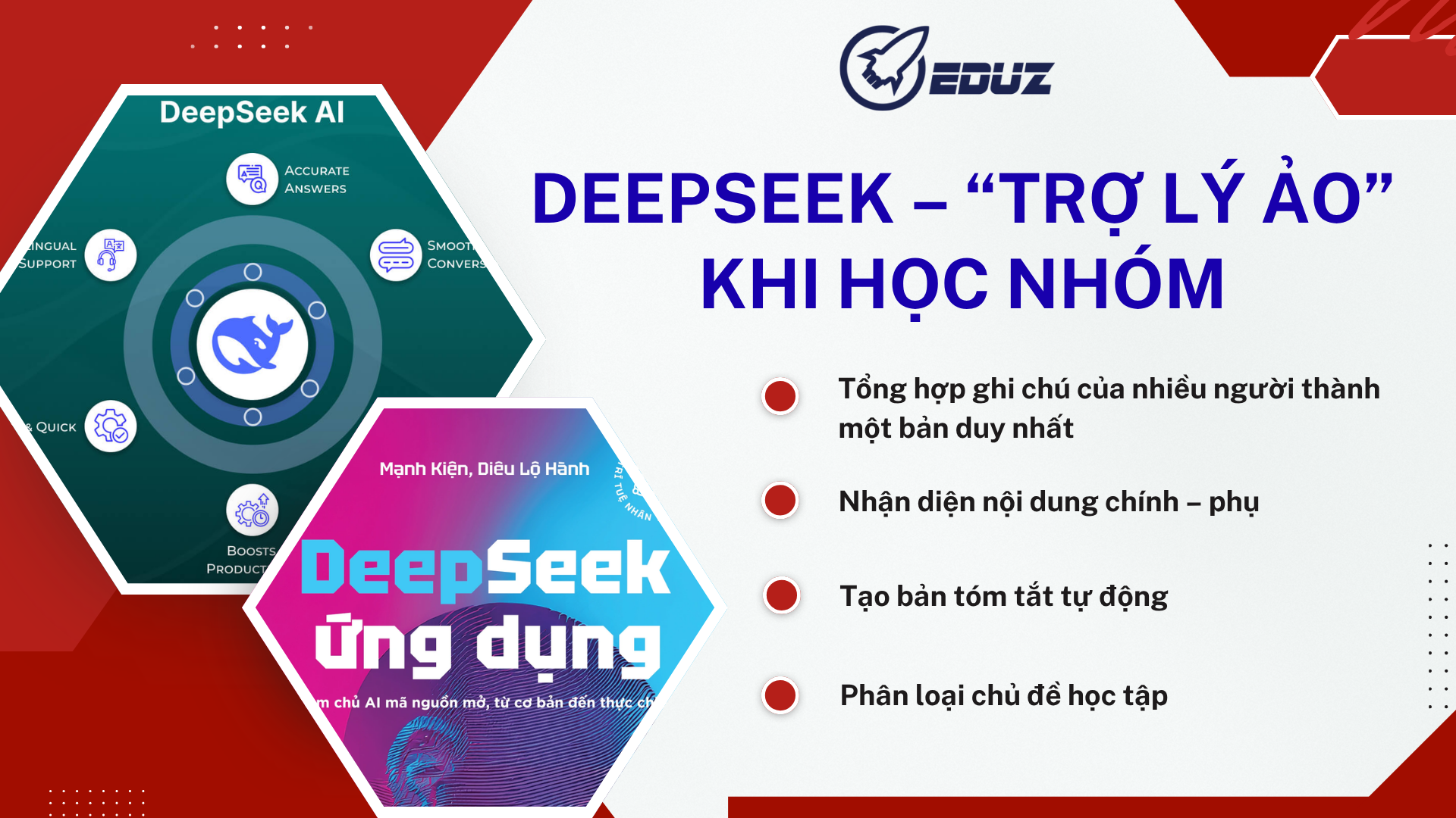 1. DeepSeek – “Trợ Lý Ảo” Khi Học Nhóm