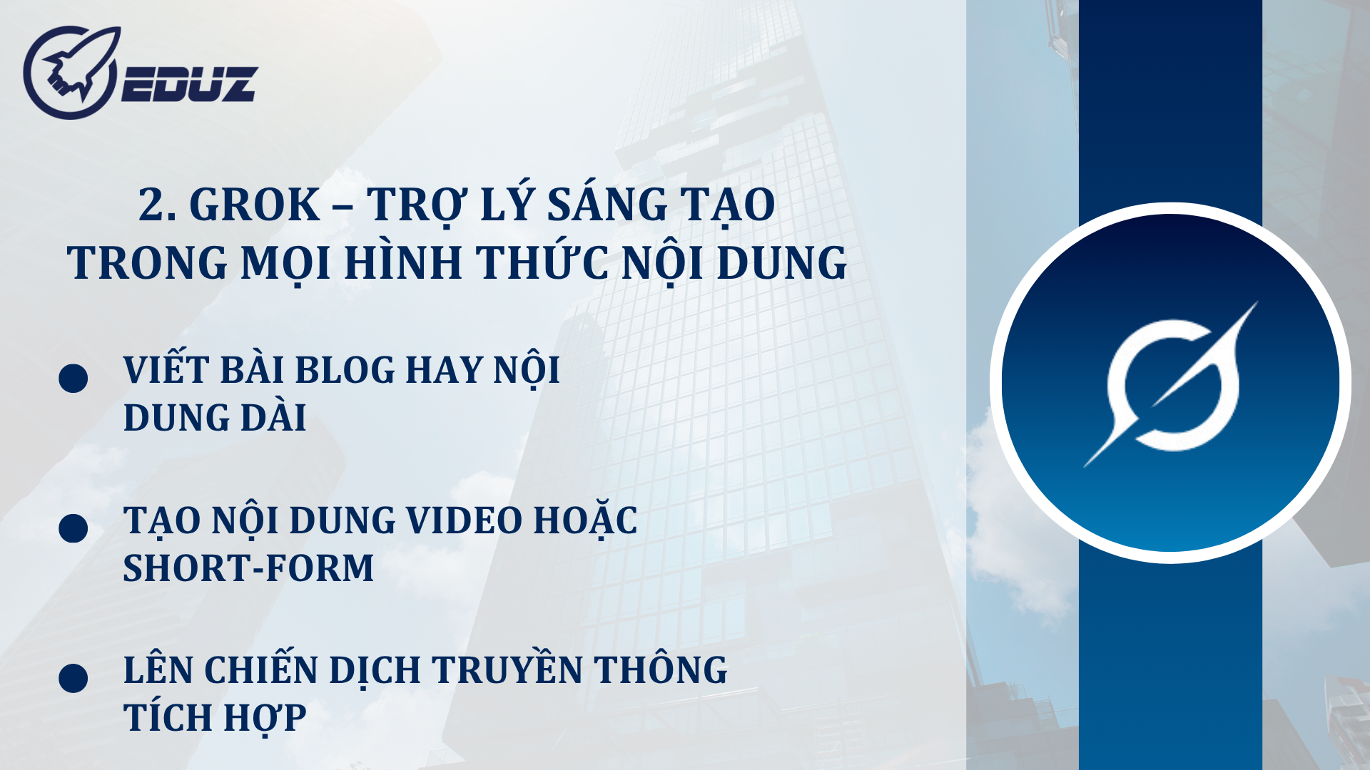 2. Grok – Trợ lý sáng tạo trong mọi hình thức nội dung