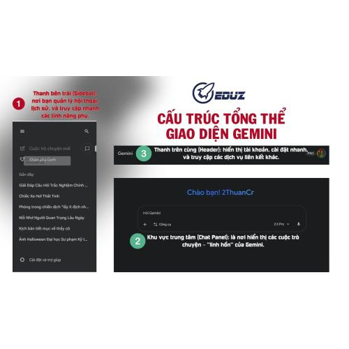 2. Cấu Trúc Tổng Thể Giao Diện Gemini