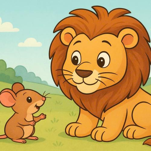 Câu chuyện: Sư Tử và Chuột Nhắt - Lê Vương Minh Thư