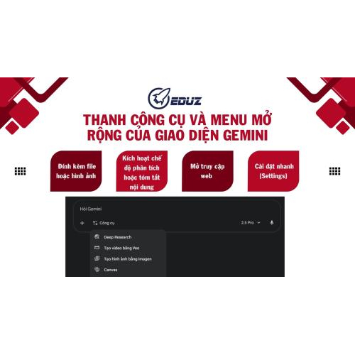 4. Thanh Công Cụ Và Menu Mở Rộng