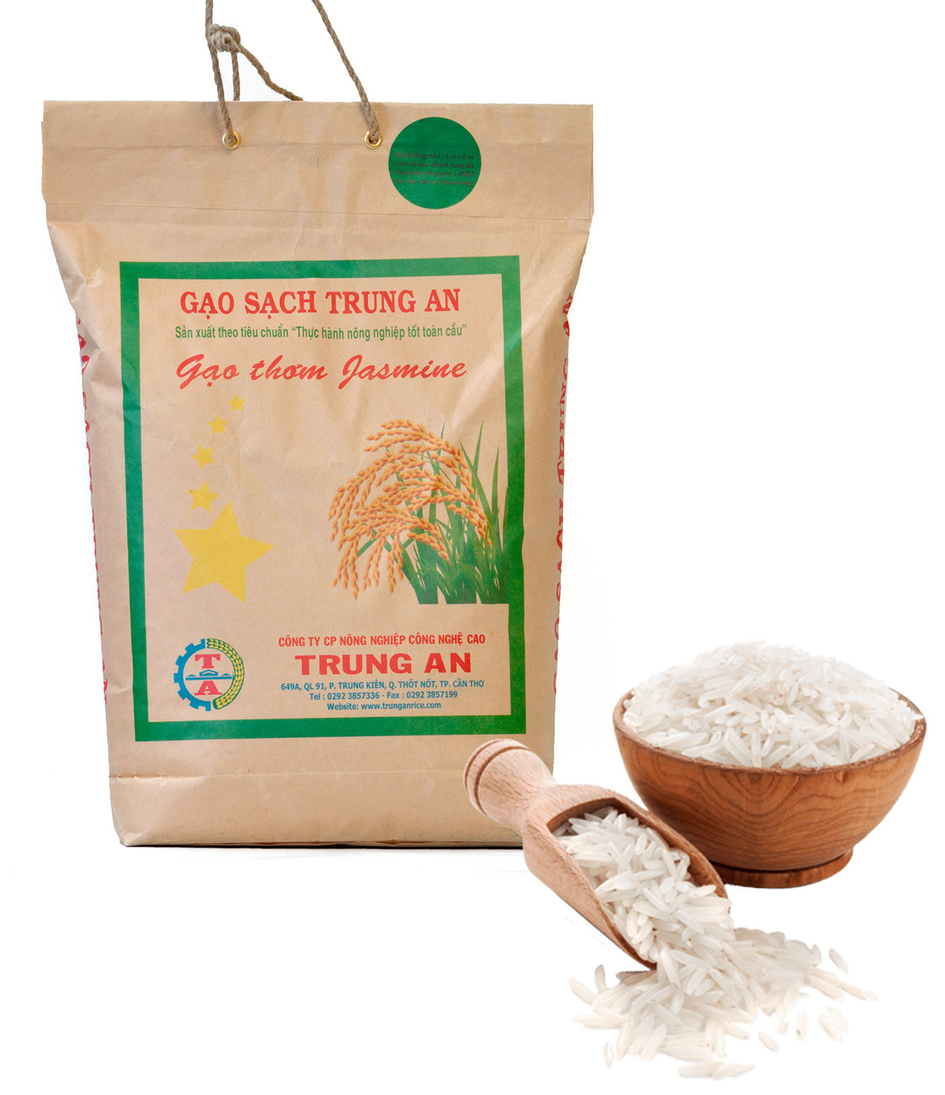 Gạo Thơm Jasmine Trung An