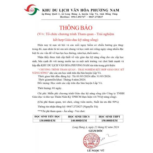 Chương trình Giáo dục kỹ năng sống