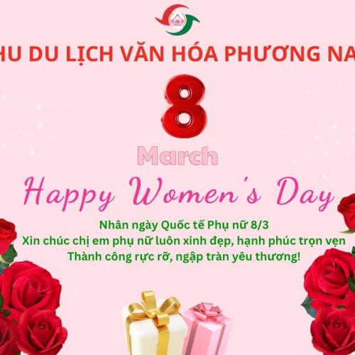 Chúc Mừng Ngày Quốc Tế Phụ Nữ 8/3