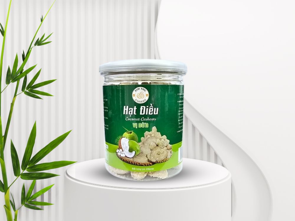 1. Hạt điều vị dừa
