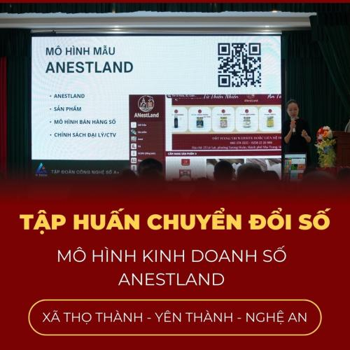 Giới Thiệu Mô Hình Kinh Doanh Số Anestland Trong Tập Huấn Chuyển Đổi Số Xã Thọ Thành