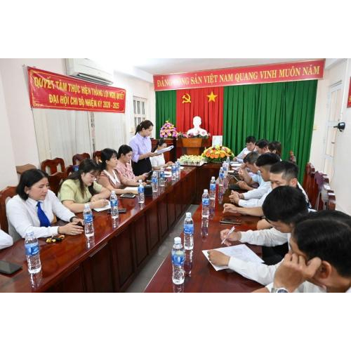 Hội nghị sơ kết hoạt động Công đoàn cơ sở Ban Quản lý Khu du lịch quốc gia Núi Sam quý I năm 2025