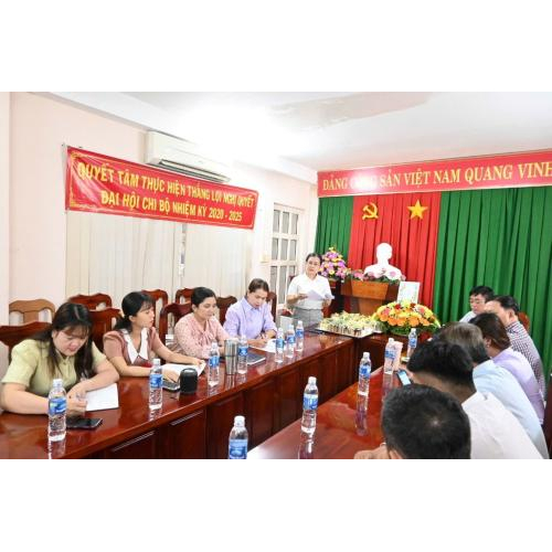 Hội nghị sơ kết hoạt động Công đoàn cơ sở Ban Quản lý Khu du lịch quốc gia Núi Sam quý I năm 2025