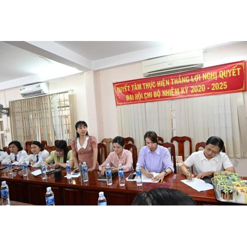 Hội nghị sơ kết hoạt động Công đoàn cơ sở Ban Quản lý Khu du lịch quốc gia Núi Sam quý I năm 2025