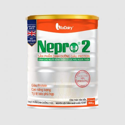 Sữa Bột Nepro 2  Lon 900gr (Người Bệnh Thận)