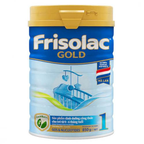 Sữa Bột Frisolac Gold 1 Lon 850gr (0-6 Tháng)