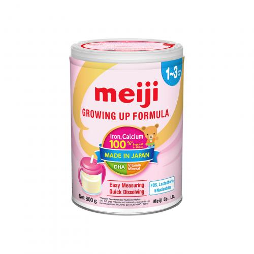 Sữa Meiji Growing Up Formula Lon 800g (1-3 Tuổi)