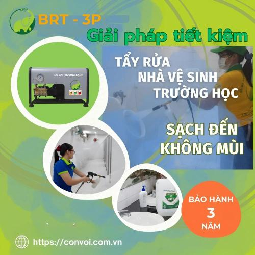 Giải Pháp Tiết Kiệm BRT - 3P | - Tẩy Rửa Nhà Vệ Sinh Trường