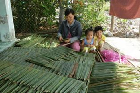 II. Tìm hiểu Làng nghề Chằm Lá Dừa nước