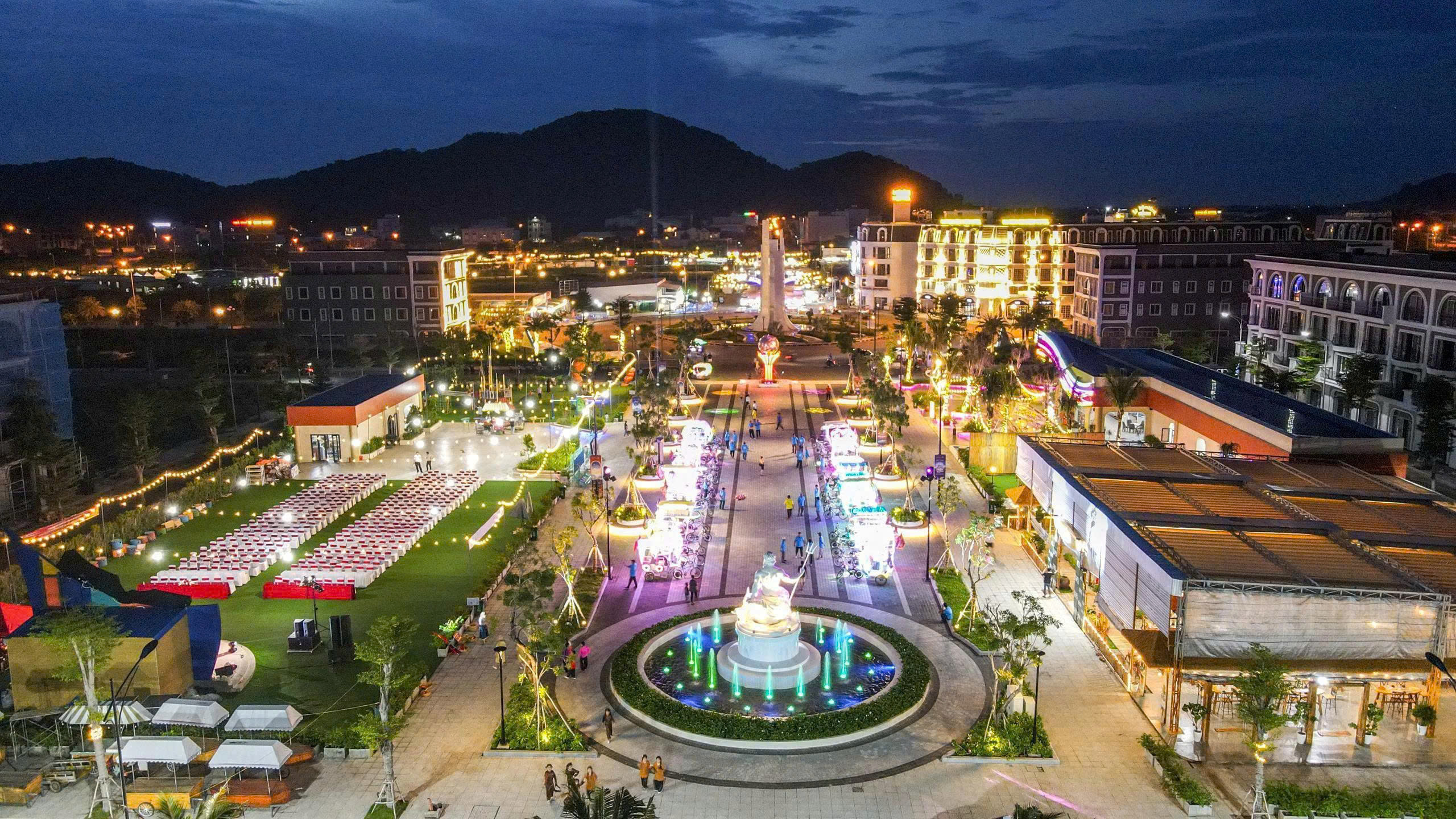 1. Không gian giải trí – mua sắm – ẩm thực đa sắc màu