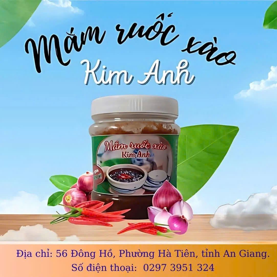 Mắm ruốc xào Kim Anh - Đặc sản OCOP 3 sao mang hương vị biển Hà Tiên